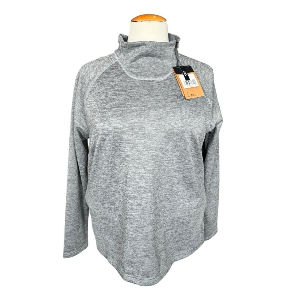 The North Face Canyonlands QZ Fleece Pullover Heather Gray XXL Athleisure Hiking